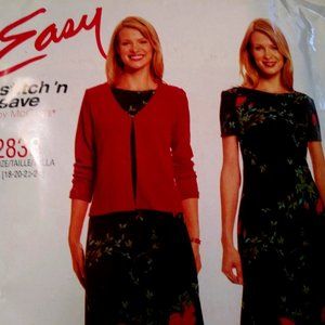 McCall's Dress/Jacket Sewing Pattern Sizes 18-24